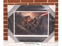 Darth Maul Savage Rage Brian Rood Art Print Framed Giclée 342/450