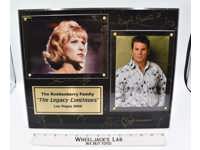 The Roddenberry Family Star Trek Majel Barrett 2006 AUTOGRAPHED Plaque