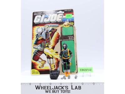 B.A.T.S. V1 100% Complete W/ Cardback 1986 G.I. Joe Hasbro Vintage Action Figure