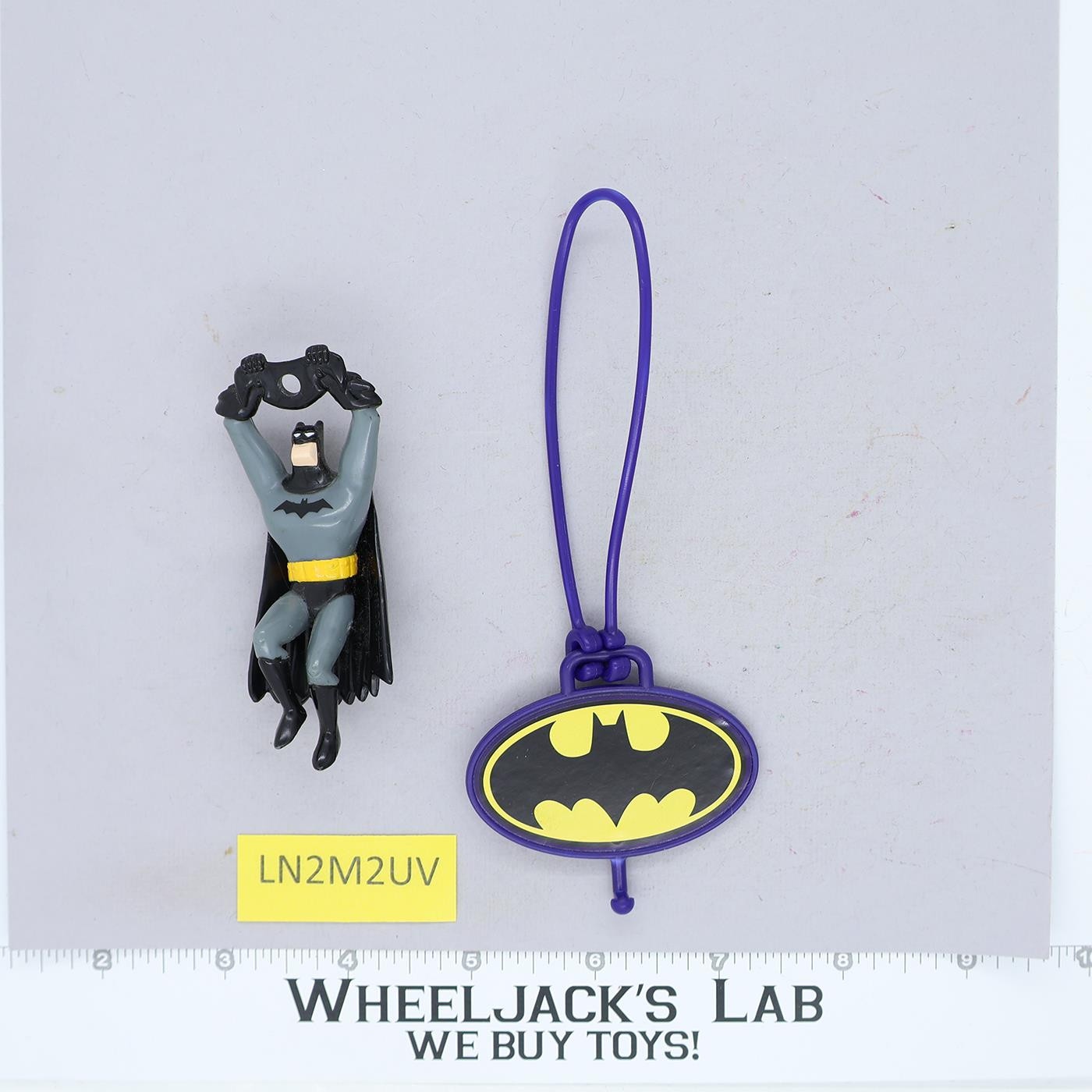 1998 Batman Hanger Subway Kids Pack Toy Super Heroes DC Comics