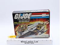 Ski Mobile Polar Battle Bear 100% Complete GI Joe 1983 Hasbro Action Figure