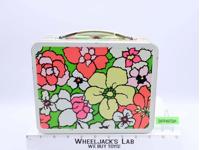 Ohio Art Retro Flower Power Lunch Box NO THERMOS Aladdin 1970's Vintage