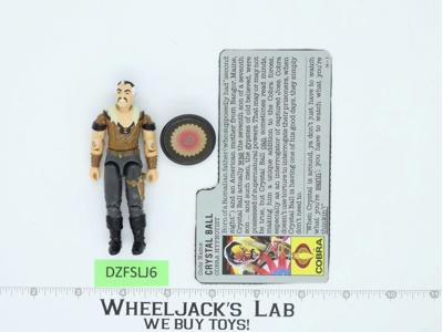 Crystal Ball V1 100% Complete G.I. Joe 1987 Hasbro Vintage Action Figure