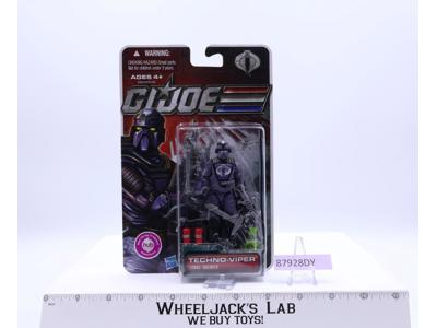Techno-Viper GI Joe 30th Anniv. 2011 Hasbro Action Figure NEW MOSC SEALED