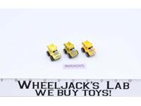 Lot of 3 Dump Trucks 1988-89 Vintage Galoob Micro Machines