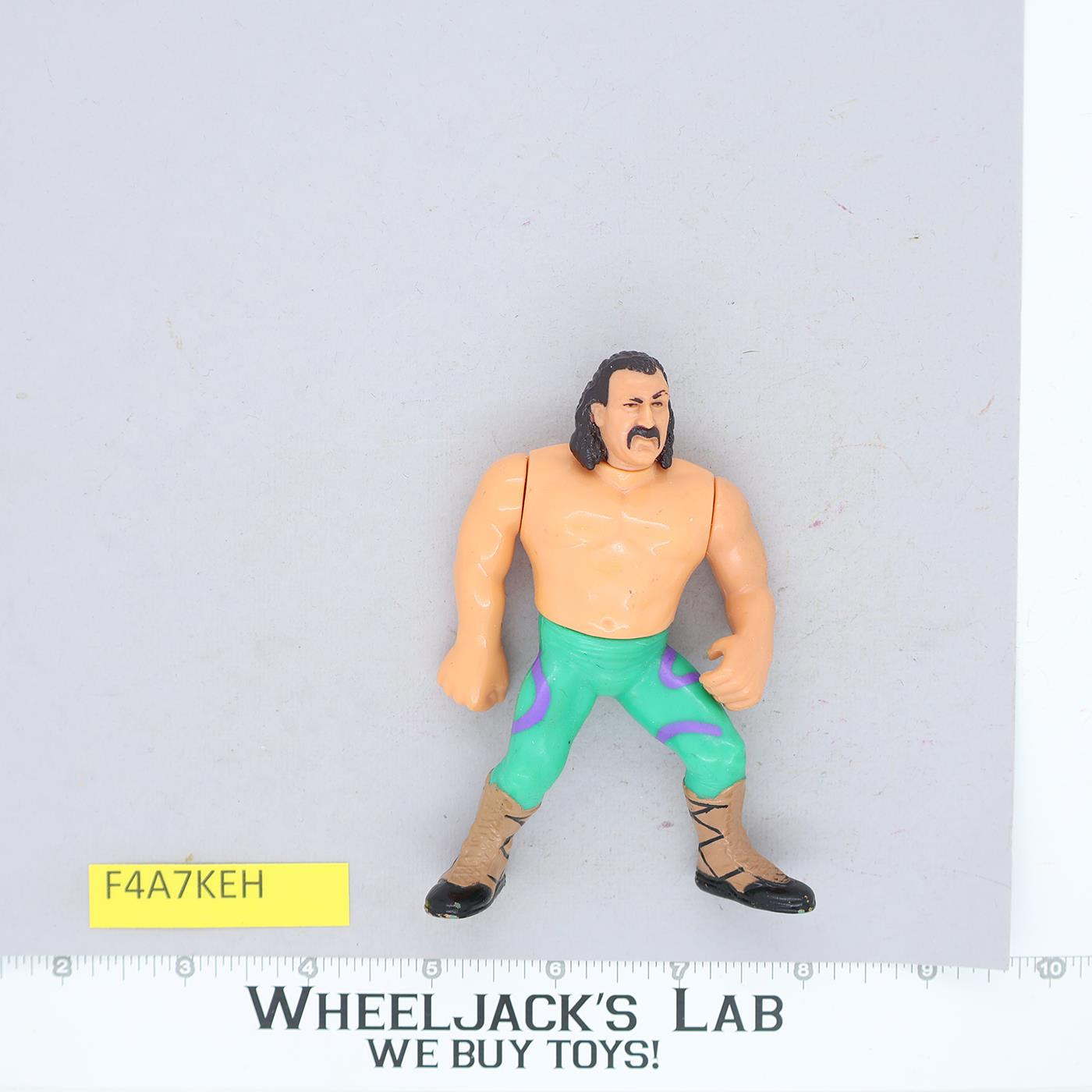 Jake The Snake Series 1 WWF WWE Wrestling 1990 Hasbro Vintage Action Figure