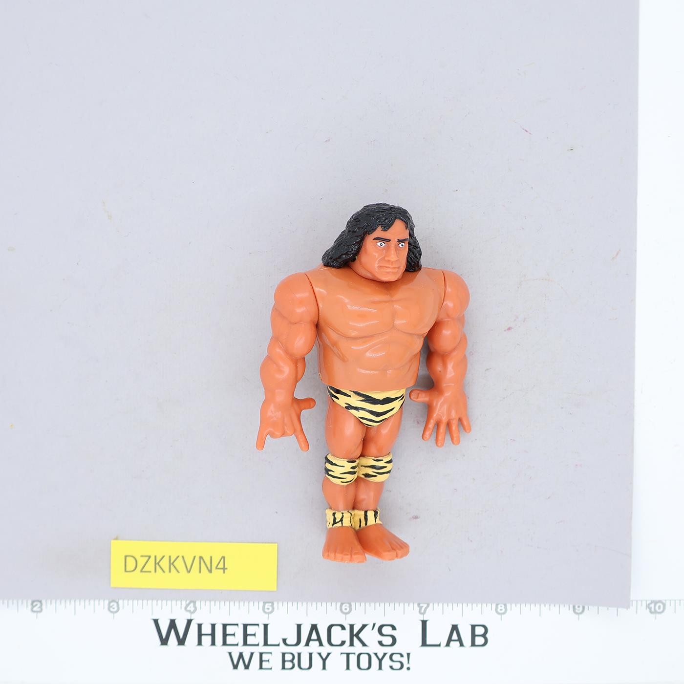 Superfly Jimmy Snuka Complete WWF WWE Wrestling 1991 Hasbro Titan Sports Figure