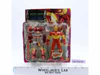 Iron Man W/Plasma Cannon Missile Launcher W/Card & Bubble ToyBiz 1994 Figure