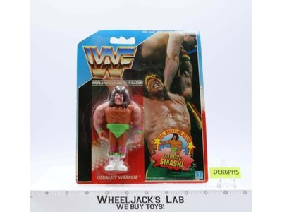 Ultimate Warrior WWF Wrestling 1990 Hasbro Action Figure NEW MOSC SEALED