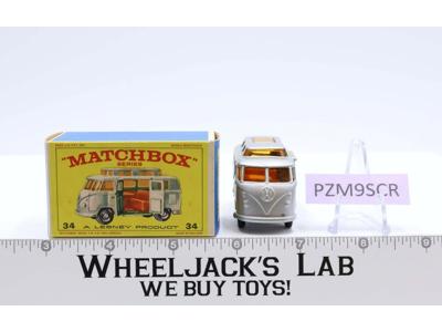 Volkswagen Camper 34 Lesney Matchbox Series 1960's Made In England