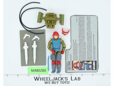 Fast Draw V1 100% Complete G.I. Joe 1987 Hasbro Vintage Action Figure