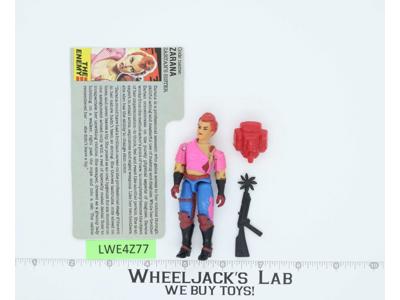 Zarana V1 100% Complete G.I. Joe 1986 Hasbro Vintage Action Figure