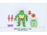 Toon Raph 100% Complete Teenage Mutant Ninja Turtle TMNT 1993 Playmates Figure