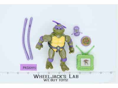 Toon Donatello 100% Complete Teenage Mutant Ninja Turtle TMNT Playmates 1992