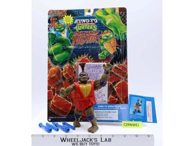 Kung-Fu Don 100% Complete W/Card Tournament Fighters TMNT 1994 Playmates