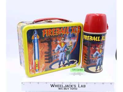 Fireball XL5 Metal Lunchbox w/ THERMOS 1964 King-Seeley Thermos Co.Vintage
