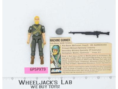Rock 'N Roll V1 Straight Arm G.I. Joe 1982 Hasbro Vintage Action Figure