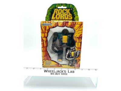 Stone Hook Action Shock Rocks Rock Lords GOBOTS 1986 Bandai Action Figure MIB
