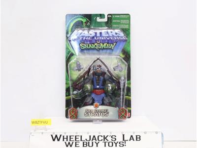Stratos Sky Strike 200x Masters of the Universe MOTU 2002 Mattel NEW SEALED