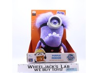 Purple Minion Despicable Me 2 2013 Thinkway Toys Stuffed Plush NEW MISP