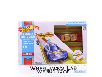 Fold Up Track Pack Hot Wheels Track Builder 2019 Mattel NEW SEALED