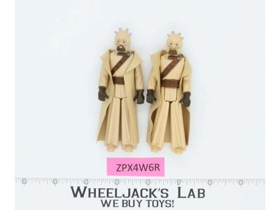 Lot of 2 Tusken Raiders Sand People Star Wars 1977 Vintage Action Figure Kenner