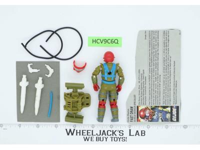 Fast Draw V1 100% Complete G.I. Joe 1987 Hasbro Vintage Action Figure
