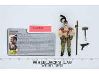 Zanzibar V1 100% Complete G.I. Joe 1987 Hasbro Vintage Action Figure