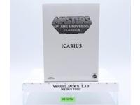 Icarius w/ Mailer MOSC NEW He-Man Classics MOTUC 2011 Mattel Action Figure