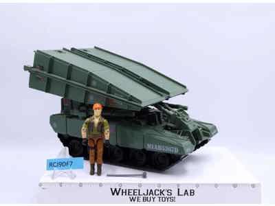Bridge Layer W/ Tollbooth 100% Complete G.I. 1984 Joe Hasbro Vintage Vehicle