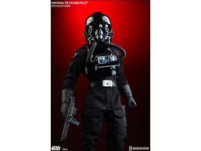 #1002941 Imperial Tie Fighter Pilot Star Wars Sideshow Collectibles NEW SEALED