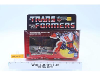 Red Alert 100% Complete Boxed 1985 Vintage Hasbro Action Figure G1 Transformers