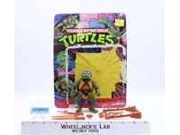 Leonardo HARD HEAD 100% Complete W/Card TMNT 1988 Playmates Action Figure