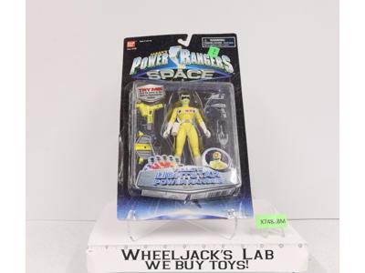 Yellow Lightstar Ranger 100% Complete Power Rangers in Space 1997 Bandai Figure
