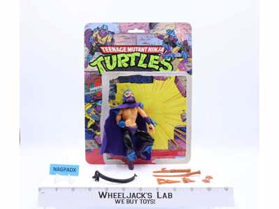 Shredder w/ Card 100% Complete Teenage Mutant Ninja Turtle 1988 Playmates Figure