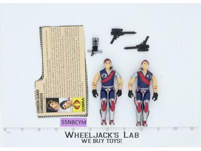Tomax & Xamot V1 100% Complete G.I. Joe 1985 Hasbro Vintage Action Figure