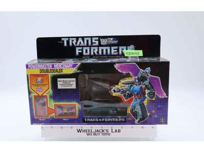 Doubledealer Powermaster W/Box & Insert 100% Complete G1 Transformers Vintage