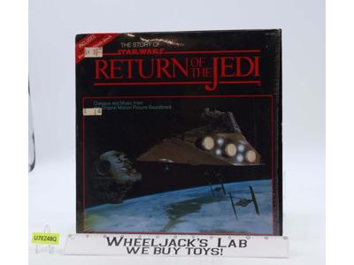 The Story of Star Wars Return of the Jedi Vinyl Record & Book 1983 Vintage