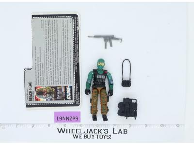 Beach Head V1 100% Complete G.I. Joe 1986 Hasbro Vintage Action Figure