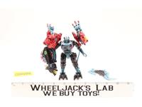 Jawbreaker 100% Complete Transmetals 2 Transformers Beast Wars 1999 Hasbro
