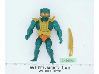 Mer-Man 100% Complete He-Man Masters of the Universe MOTU 1982 Mattel Vintage