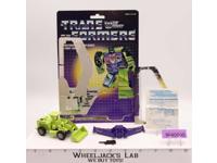 Scrapper 100% Complete W/CARDBACK & BUBBLE 1984 Vintage G1 Transformers Figure