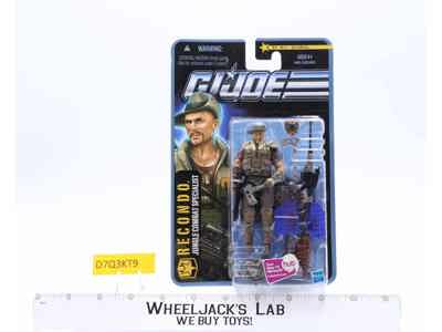 Recondo Jungle Specialist G.I. Joe Pursuit of Cobra 2010 Hasbro NEW SEALED MOSC