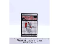Ultra Magnus Instructions Manual Booklet 1984 Hasbro G1 Transformers