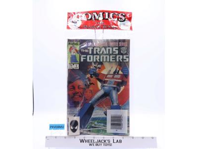 G1 Transformers #1 #2 #3 Marvel Comics SEALED BAGGED 3 Pack 1st Issue 1984
