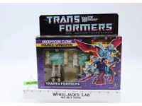 Pounce & Wingspan W/BOX & INSERT 100% Complete Vintage G1 Transformers Figure