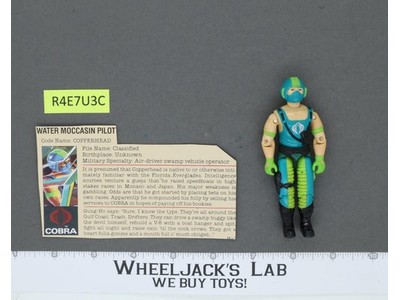 Copperhead V1 100% Complete G.I. Joe 1984 Hasbro Vintage Action Figure