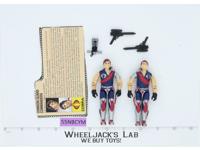 Tomax & Xamot V1 100% Complete G.I. Joe 1985 Hasbro Vintage Action Figure