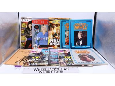 Lot of 11 Doctor Who Files & Torchwood Magazines 1980's & 2000's