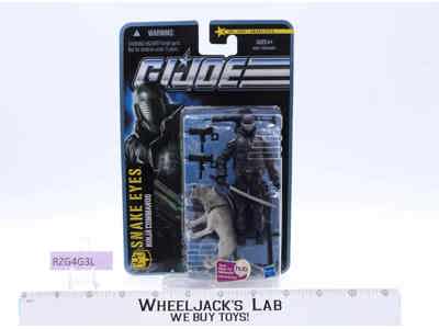 Snake Eyes Ninja Commando GI Joe Pursuit of Cobra 2010 Hasbro NEW SEALED MOSC